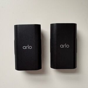 Two 2 Original Arlo Battery A-12 for Essential Wire-Free Video Doorbell